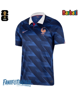 Franța Tricou Fotbal Replică Mondial 2026 Barbati Acasa